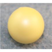 Swarovski Crystal 5810 Pearl Pastel Yellow 12mm 