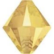 Swarovski Crystal 5328 Bicone Crystal Metallic Sunshine 4mm 