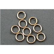 Jump Ring Rolled Gold 14K 5mm ea