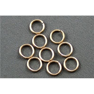 Jump Ring Rolled Gold 14K 5mm ea