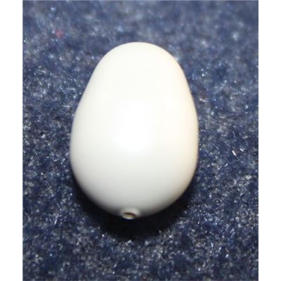 Swarovski Crystal 5821 Pearl Drop Pastel Grey 11x8mm 