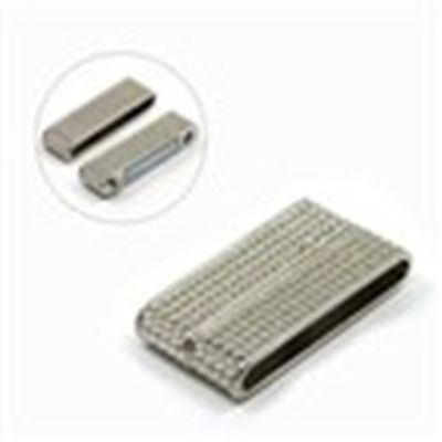 Magnetic Rectangle Clasp  Nickel 38x19x7mm ea