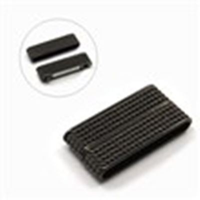 Magnetic Rectangle Clasp  Black Nickel 38x19x7mm ea