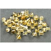 Semi Precious Citrine Round 5mm ea