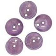 Czech Piggy Beads 4x8mm Chalk White Amethyst 2 Hole each