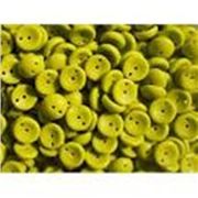 Czech Piggy Beads 4x8mm Green Opaque Pink 2 Hole each