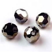 Swarovski Crystal 5000 Round Metallic Light Gold 2x 6mm 
