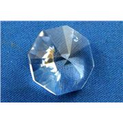 Swarovski Spectra Octagon 1 hole Crystal Transparent 20mm ea