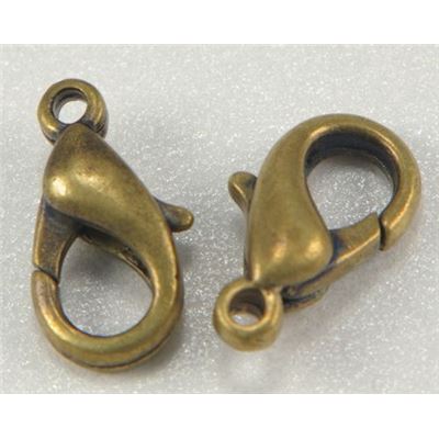 Clasp Parrot  Large Antique Brass 15mm ea