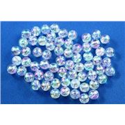 Plastic Pearl Clear AB 3mm - Minimum 8g