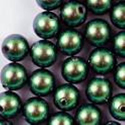 Swarovski Crystal 5810 Pearl  Scarabaeuse Green 3mm