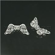 Acrylic  Transparent Angel Wings 20x9.5x3.5mm - Minimum 8g