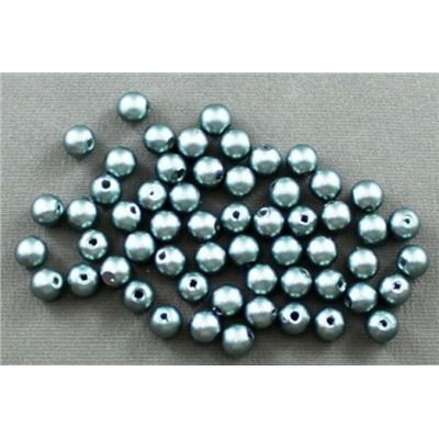 Plastic Pearl Green Pearl 3mm - Minimum 8g