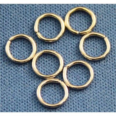 Jump Rings Thick Nickel 6mm ea