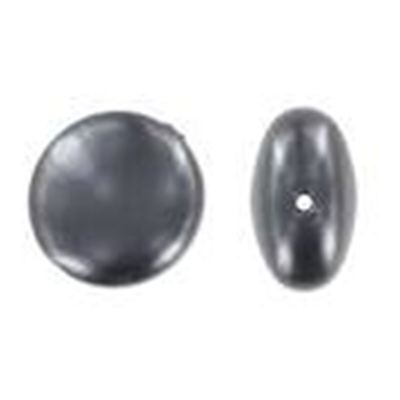 Swarovski Crystal 5860 Coin Pearl Dark Grey 16mm 