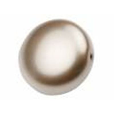 Swarovski Crystal 5860 Coin Pearl Bronze 16mm 