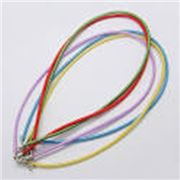 Silk Cord Necklace Assorted Colours 48mm ea.