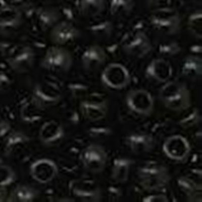 Toho Seed Bead Jet Opaque Size 3 - Minimum 12g