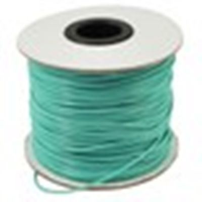 Korean Waxed Cord Dark Turquoise 0.5mm per metre