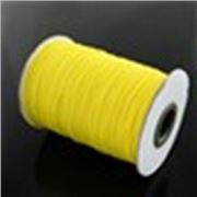 Korean Waxed Cord Yellow 0.5mm per metre