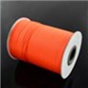 Korean Waxed Cord Dark Orange 0.5mm per metre