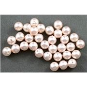 Plastic Pearl Pink Pearl 4mm - Minimum 8g