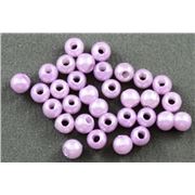Plastic Pearl Purple Pearl 4mm - Minimum 8g