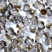 4x6mm Pellet Beads Crystal ea.