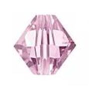 Swarovski Crystal 5328 Bicone Rosaline 4mm