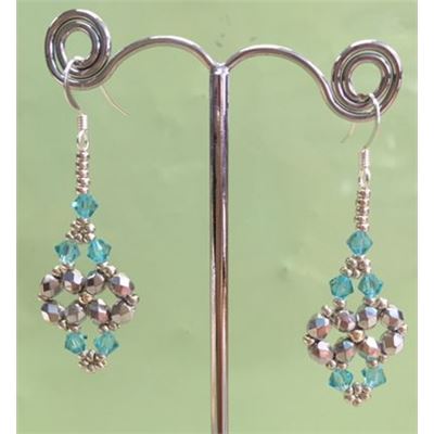 Springtime Earrings Silver Kit ea