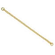 Safety Chain End Gold 5cm each