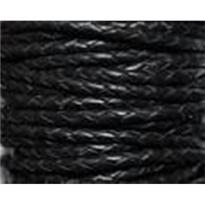 Leatheroid Cord Black  3mm per metre