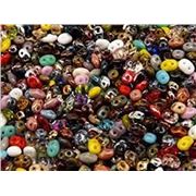 Superduo 2.5 x 5mm Bead Co.Duo Mix (One Off) Approx 24g
