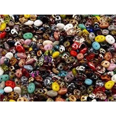 Superduo 2.5 x 5mm Bead Co.Duo Mix (One Off) Approx 24g
