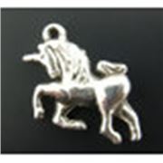 Charm Unicorn Antique Silver 16x23mm each