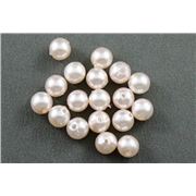 Plastic Pearl Pink Pearl 8mm - Minimum 8g