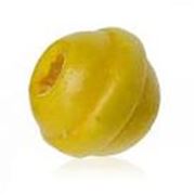 Hinnoki Wooden Round Spacer BeadsYellow 7mm ea