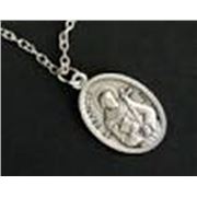 St Francis Antique Silver 15x15mm ea