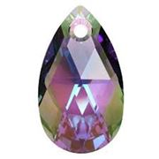 Swarovski Crystal 6106 Pear Shaped Pendant Paradise Shine 28mm 