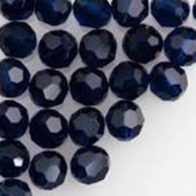 Swarovski Crystal 5000 Round Dark Indigo 8mm 