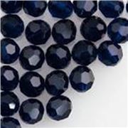 Swarovski Crystal 5000 Round Dark Indigo 6mm 