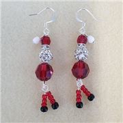 Santa Crystal Earring Kits