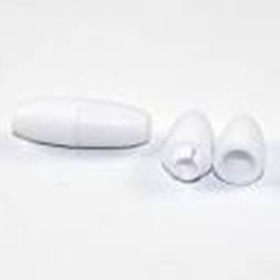 Plastic Breakaway Clasp White each