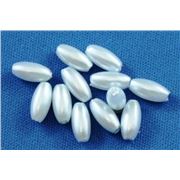 Plastic Pearl Blue Pearl 3x6 Rice - Minimum 8g