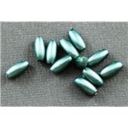 Plastic Pearl Green Pearl 3x6 Rice - Minimum 8g