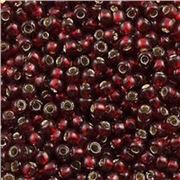 Toho Seed Bead Silver Lined Garnet 11/0 - Minimum 8g