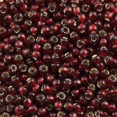 Toho Seed Bead Silver Lined Garnet 11/0 - Minimum 8g