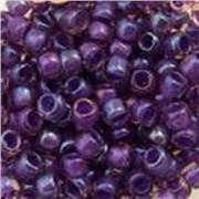 Toho Seed Bead Inside-Colour Rainbow Rosaline/Opaque Purple 6/0 - Minimum 8g