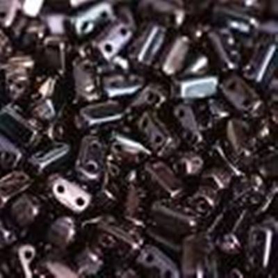 CzechMates Bricks 3x6mm Lustre Metallic Amethyst ea.