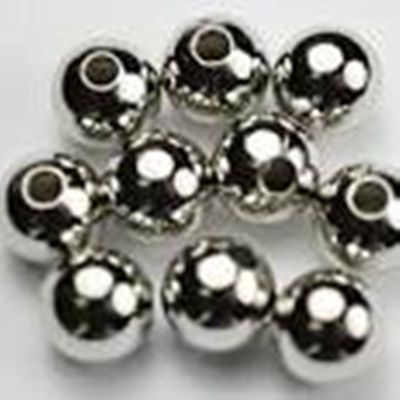 Filler Beads Nickel 8mm ea